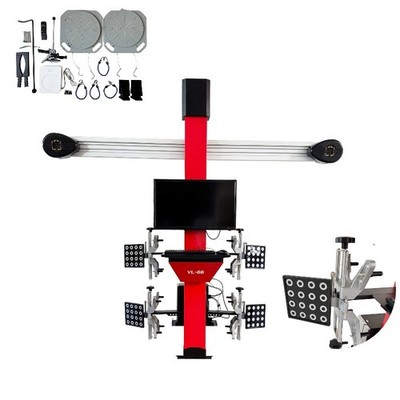 Automobile 3D Automatic Tracking Four-wheel Locator 110V Wheel Alignment Machine