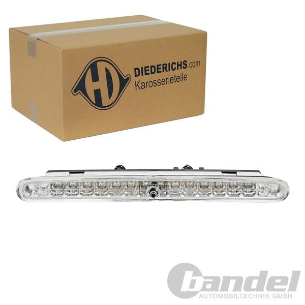 Diederichs Tuning Bremsleuchte Bremslicht Chrom Klarglas Passend FüR Peugeot 206-image