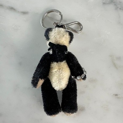 Prada Panda Bear Rhinestones Bag Charm Key Ring Keychain W5 | eBay