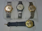1960's-70's Lot Of 4 Men’s Vintage Timex Watches Running some need work