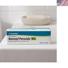 60g Anti-Acne Gel with 5 Benzoyl Peroxide - Quick Clear Skin Solution