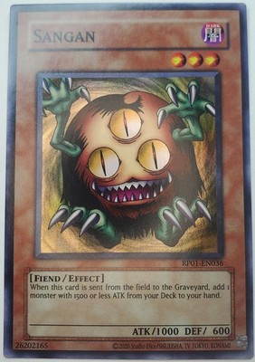 Sangan - RP01-EN036 - Near Mint NM - Super Rare - Unlimited