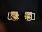 Arnels Mushroom Mug Set Of 2 Coffee Mugs Vintage Hand-painted Ceramic — photo 1