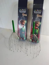 2x,Head Massager Scratcher Tingler w.20 Fingers for Hair Scalp Deep Relaxation