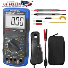 HoldPeak Digital Automotive Multimeter AC DC Volt Temp.RPM Dwell Angle NCV Meter