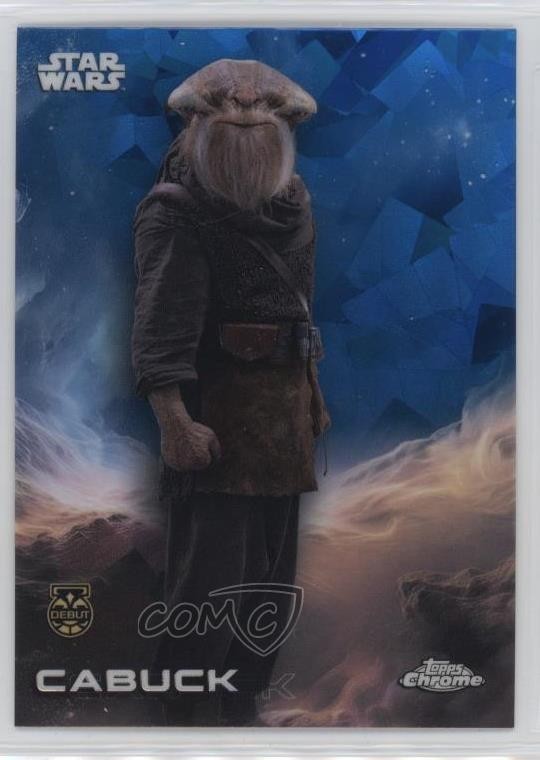 2025 Topps Chrome Star Wars Sapphire Cabuck #110 1e1b