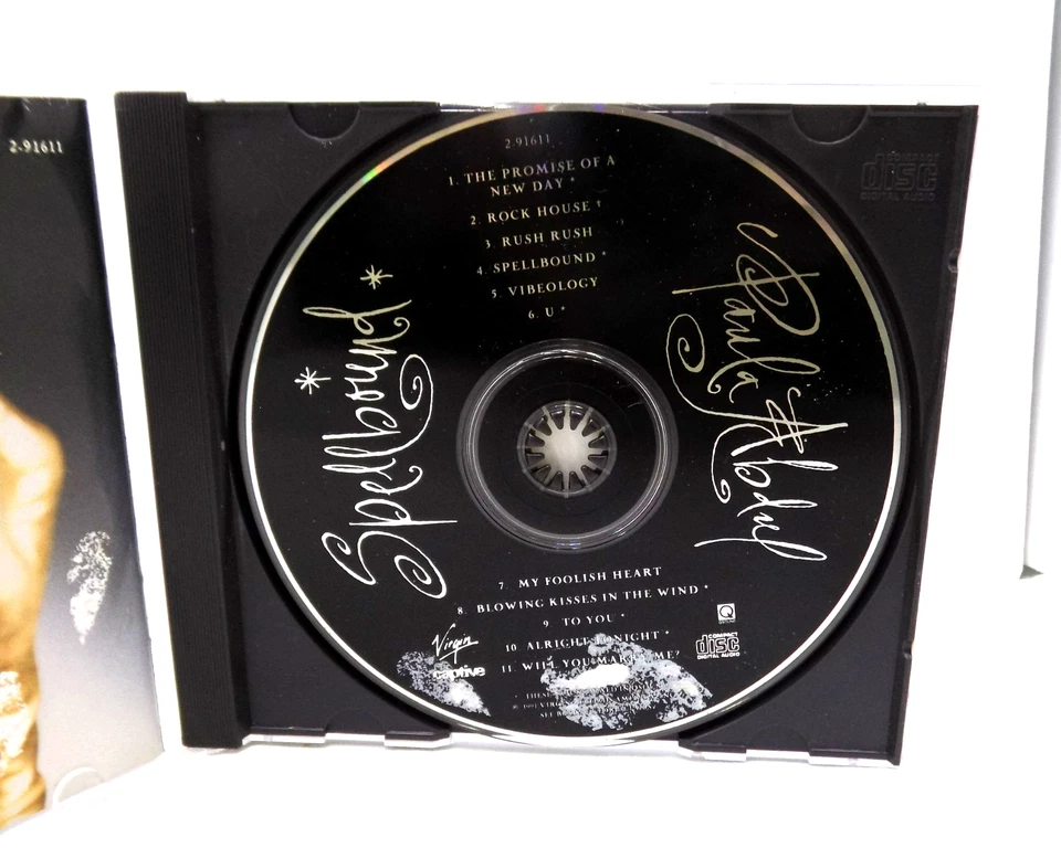 Paula Abdul - Spellbound CD 1991 Pop Virgin Records Foto 4 de 4