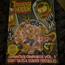 The Simpsons Treehouse Of Horror Ominous Omnibus Vol. 1 New Sealed Mint