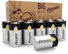Alkaline Power C Batteries 12 Pack