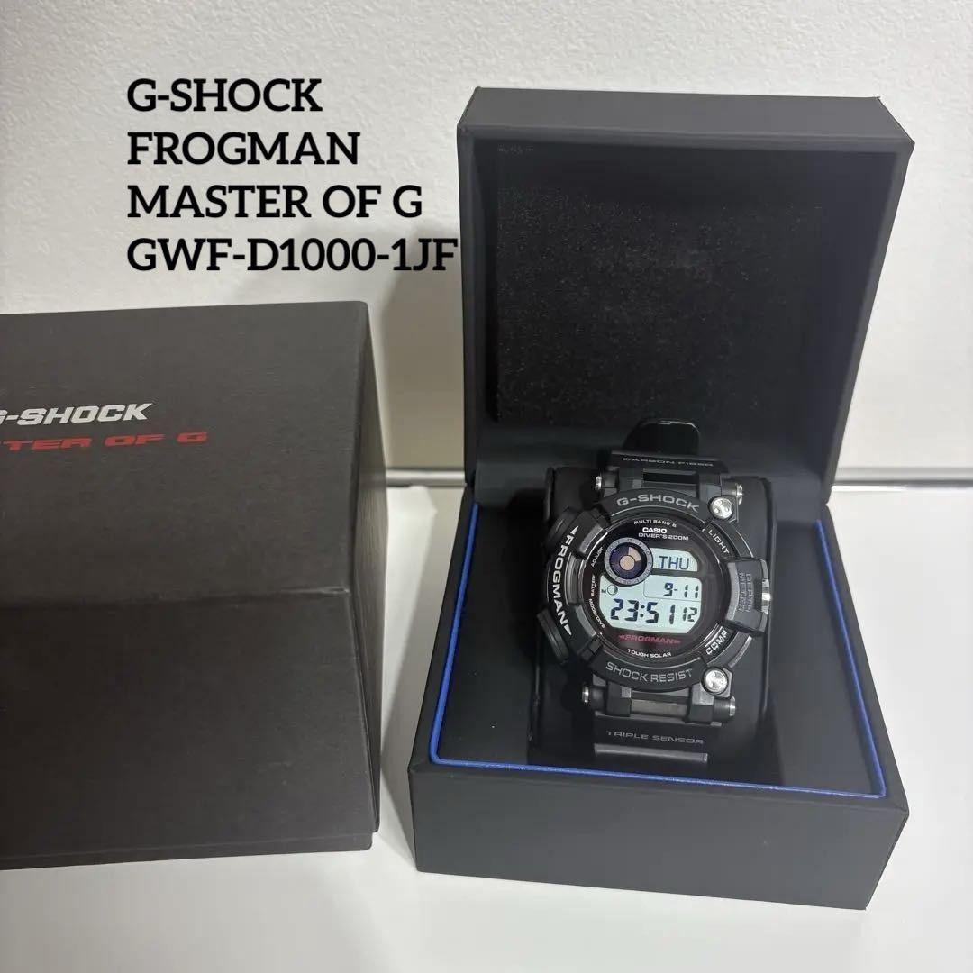 CASIO G-SHOCK GWF-D1000-1ER フロッグマン 海外仕様 G-SHOCK GWF-D1000 Frogman Specifications and New Releases - G