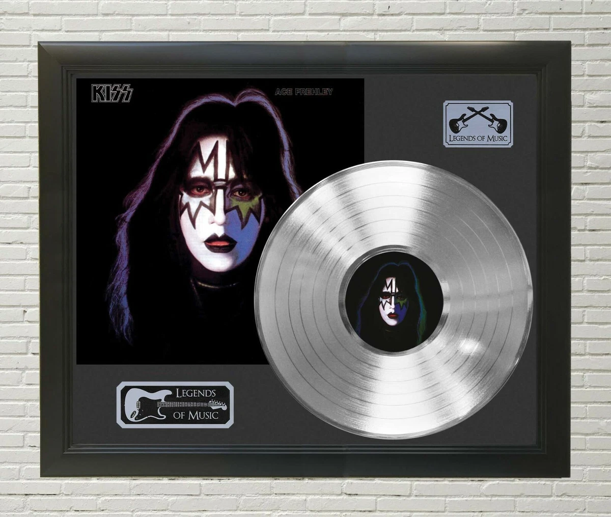 Panneau Métal KISS - Reproduction Design Vintage - Décoration Murale 8x12 Inch - Rock Band