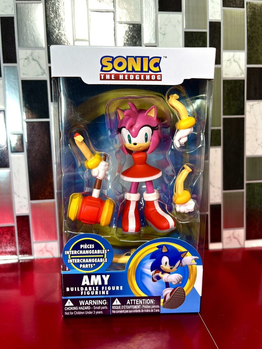  Sonic The Hedgehog Action Figure Toy – Amy Rose Figure