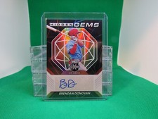 2021 Elite Extra Edition Hidden Gems Brendan Donovan Auto #HG-BD B13 #2