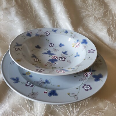 Mikas Castle Hill Pattern Platter & Serving Bowl CV725
