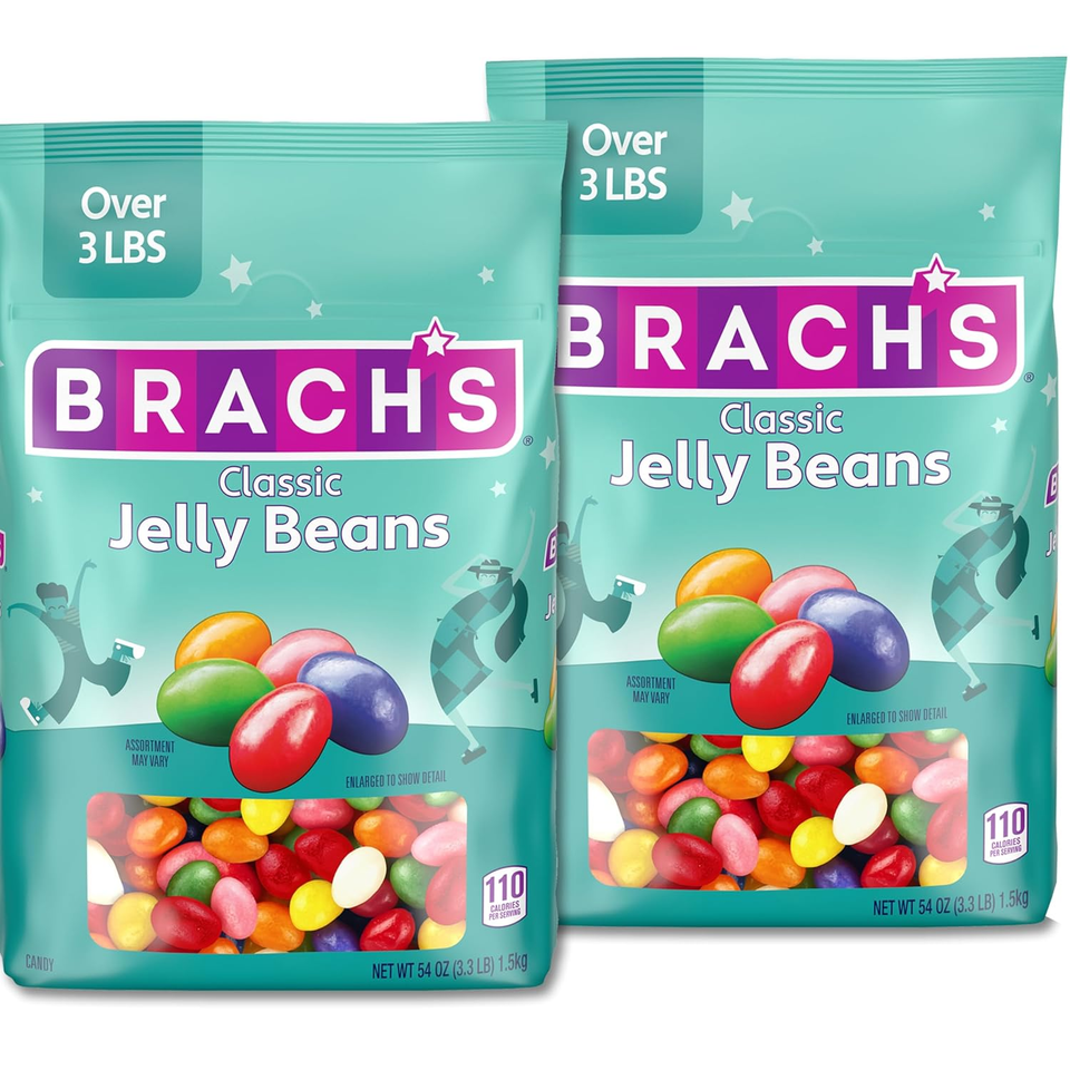 Brach's Classic Jelly Beans Candy Bag, 54 Oz Free Shipping FRESH pack