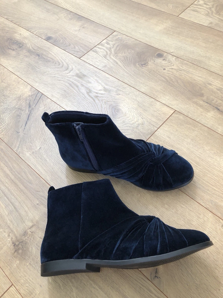 Zara blue ankle clearance boots