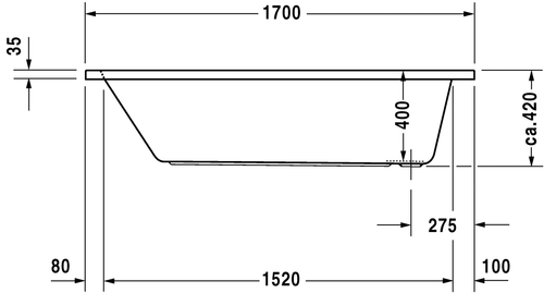 Support frame 790118000000000 2nd Second Floor Support Feet frame 170cm x 70cm - Picture 2 of 5