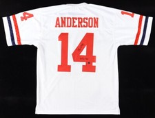 Ken Anderson Signed Jersey Inscribed 