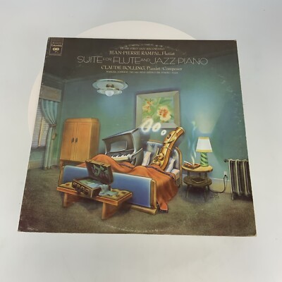 JEAN-PIERRE RAMPAL, CLAUDE BOLLING Suite For Flute and Jazz Piano 1975--VINYL