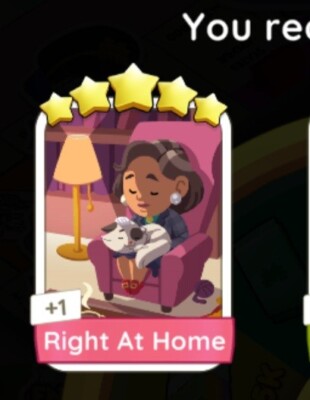 monopoly go stickers! Right at home SET 14