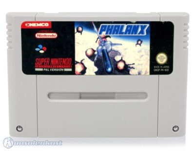 Nintendo SNES Spiel - Phalanx Modul