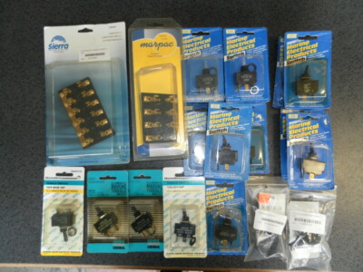 NEW ASSORTMENT OF FUSE BLOCKS AND TOGGLE SWITCHES