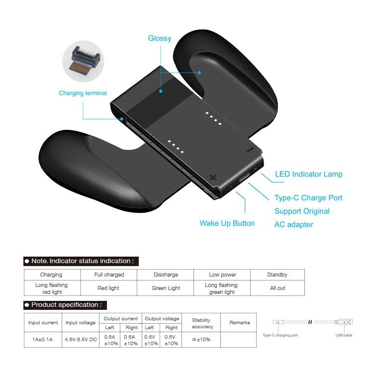 Dobe joy con online grip