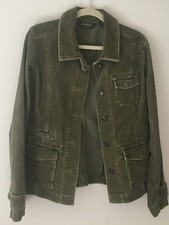 Eddie Bauer – Ladies Green Corduroy Jacket