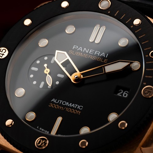 Panerai Submersible QuarantaQuattro Goldtech OroCarbo 44mm Box & Papers PAM02070 - Picture 14 of 23