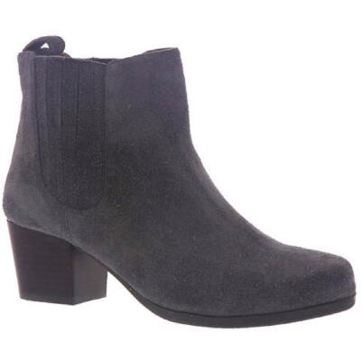 Array Womens Dusty Gray Suede Chelsea Boots Shoes 9 Wide (C,D,W) BHFO 8260