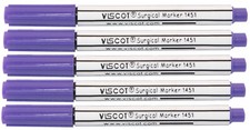 5 Viscot Mini Surgical Tattoo Piercing Markers Stencil Skin Scribe