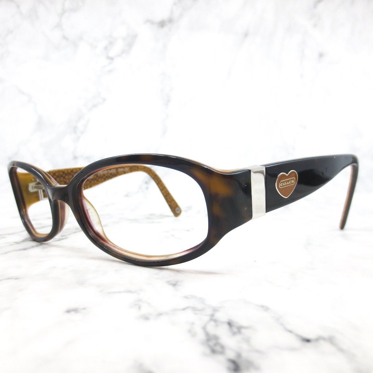 Coach Lindsay S429 Brown Rectangular Sunglasses Brown Lens 