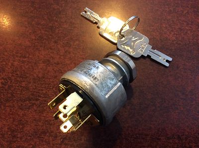 Forklift Ignition switch HYSTER, Clark, Yale Part # 379902 or HY379902 USA made 