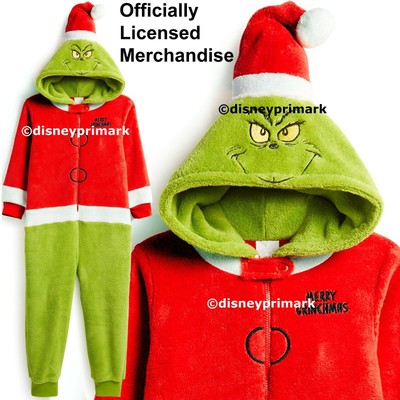 grinch sleepsuit