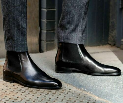 Ambiguity ornament software Handmade Mens Black Ankle Leather Chelsea boots, Men black casual ankle boots | eBay Ambiguity ornament software Handmade Mens Black Ankle Leather Chelsea boots, Men black casual ankle boots | eBay