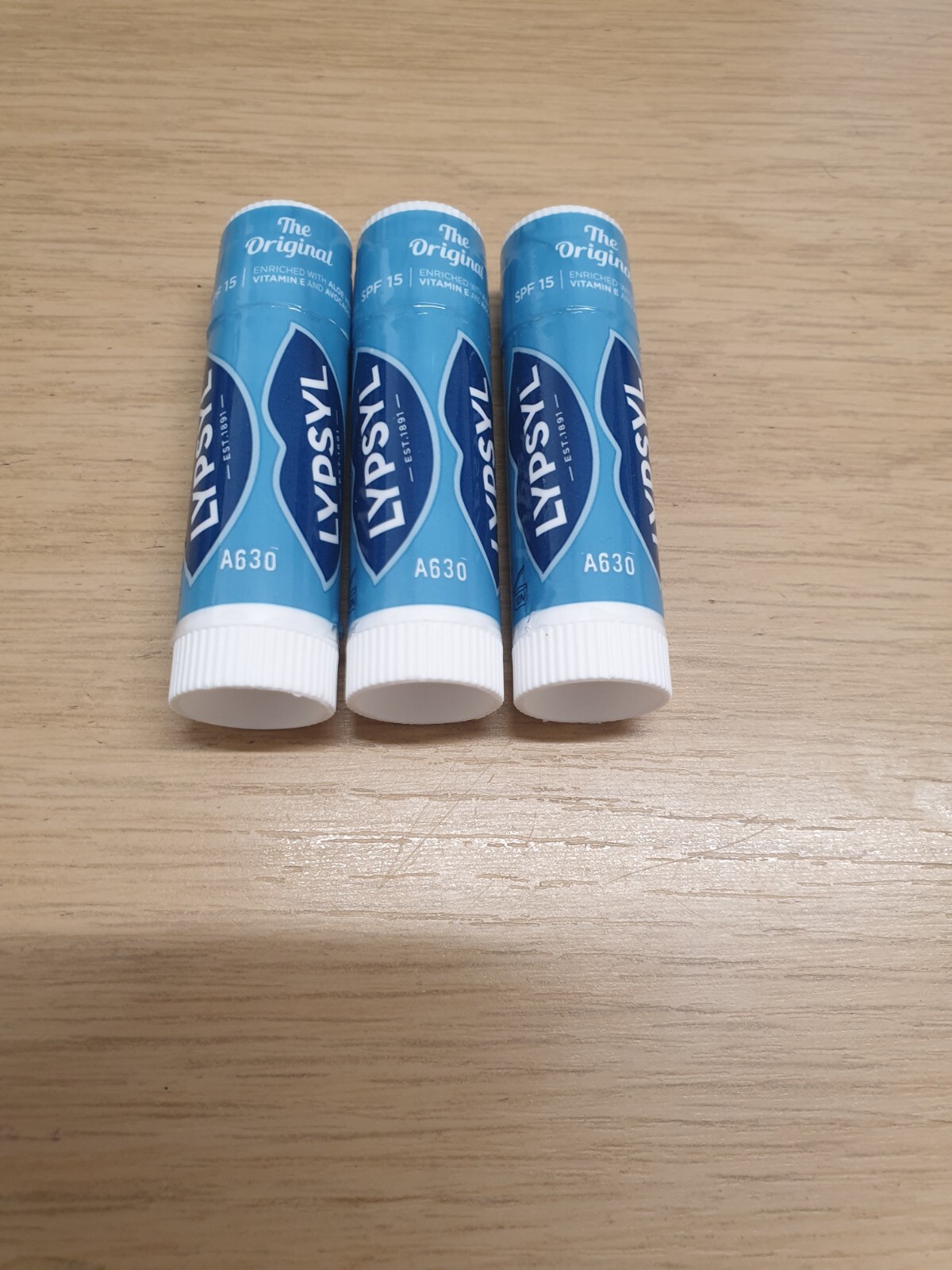 Lypsyl The Original Lip Balm - SPF 15 - 4.6g X3 JUST £6.25 & FREE POST WOW!!!