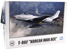 Premium Hobbies F-86F "Korean War Ace" 1:72 Plastic Model Airplane Kit 140V