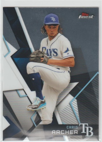 2018 Topps Finest #6 Chris Archer - Tampa Bay Rays | eBay