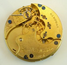 Elgin 132 Pocket Watch Movement - Good Balance - Parts Repair