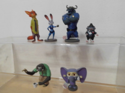 Disney Zootropolis Zoomania Figur Bully land Auswahl Mr. Big Judy Hopps Finnick