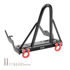 For Axial Capra UTB RC Crawler Car Upgrade Kit Metal Front Bumper with Pull Ring