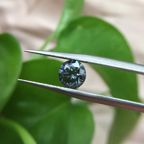 Various colors 5-9mm Red Blue Round Cut Loose Moissanite With GRA Certificate - Picture 38 of 48