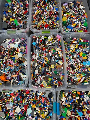 LEGO 1 Pound  BUY 8 LBS GET 2 LBS FREE OR BUY 5 GET 1  Bulk Pieces Lot Bricks