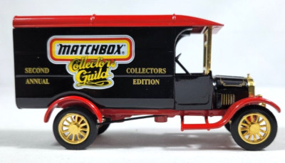 Matchbox Models Of Yesteryear Black 1926 Ford Model T Van 2nd Annual
