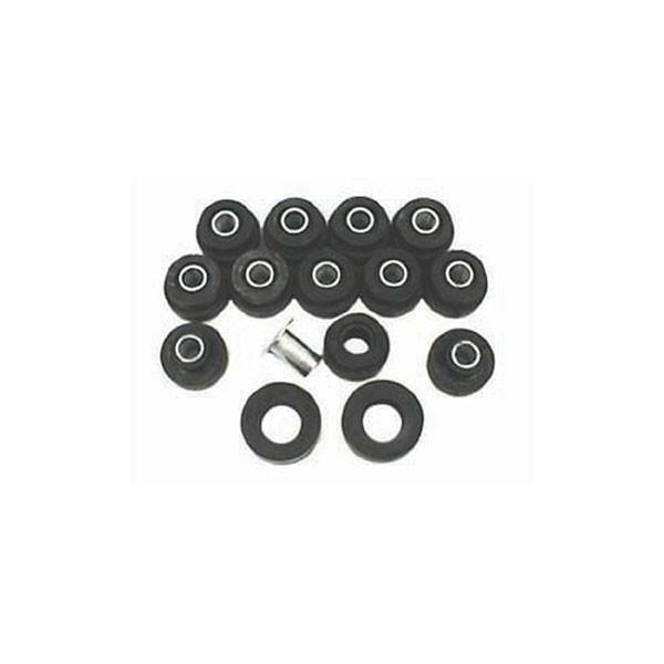 Kit de montage de caisse pour Jeep CJ5 CJ7 CJ8 Scrambler 1976-1986 en acier renforcé noir