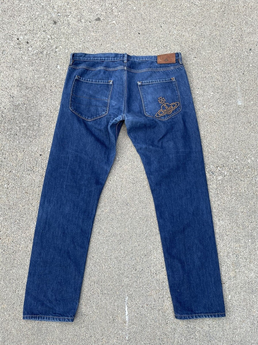 Vivienne Westwood Anglomania Selvedge Denim Jeans 36x32 Orb Vivienne Westwood Anglomania Selvedge Denim Jeans 36x32 Orb
