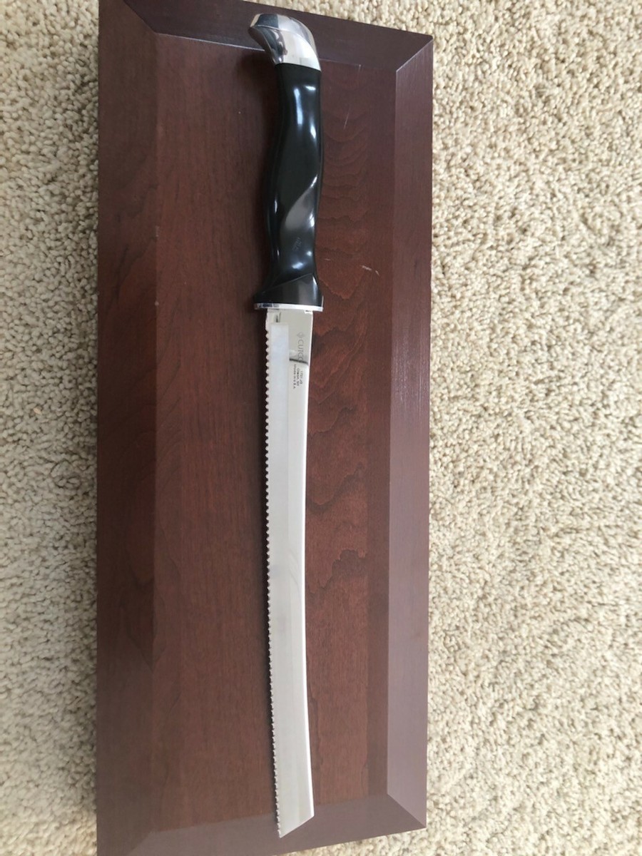 Vintage Cutco 3 Piece Carving Knives Set Cherry Wood Chest Items