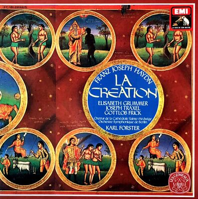 HAYDN - EMI C 181-29144/5 - ''LA CREATION'' - ELISABETH GRUMMER - 2 LP 