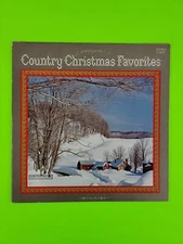 Country Christmas Favorites 1972 Press C-10876 VG+ ULTRASONIC CLEAN Johnny Cash