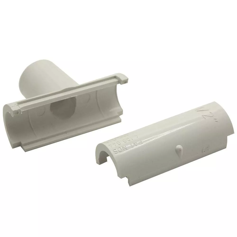 Snap clamps for 1 inch pvc outlet